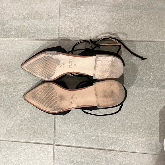 zara laceup flats - Picture 3 of 3